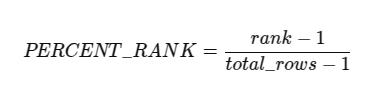 percentile formula